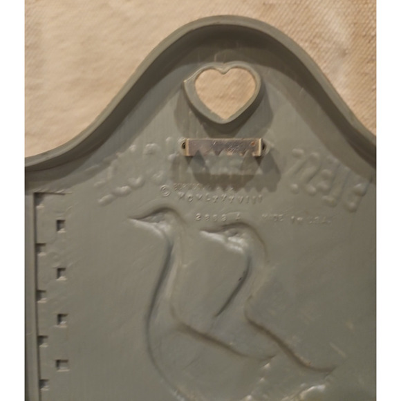 Vintage 1988 Burwood Products “Bless This House” Ducks Geese Wall Pocket - Picture 4 of 4